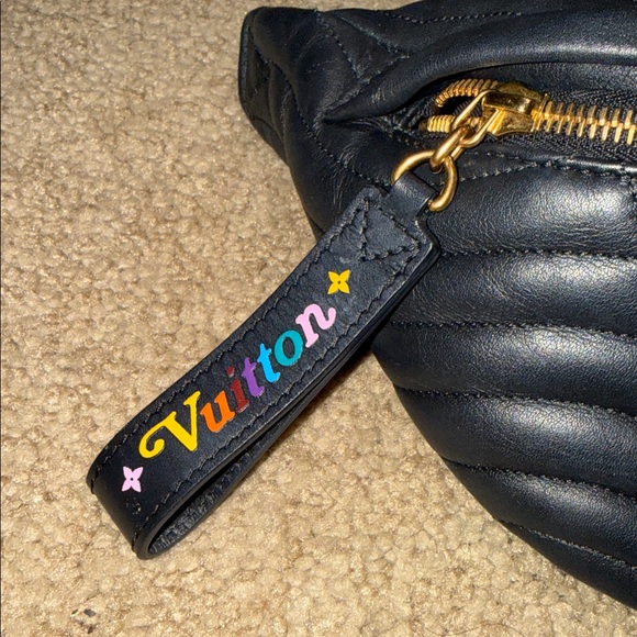 Louis Vuitton Black and Gold Mini Bag - Picture 2 of 7